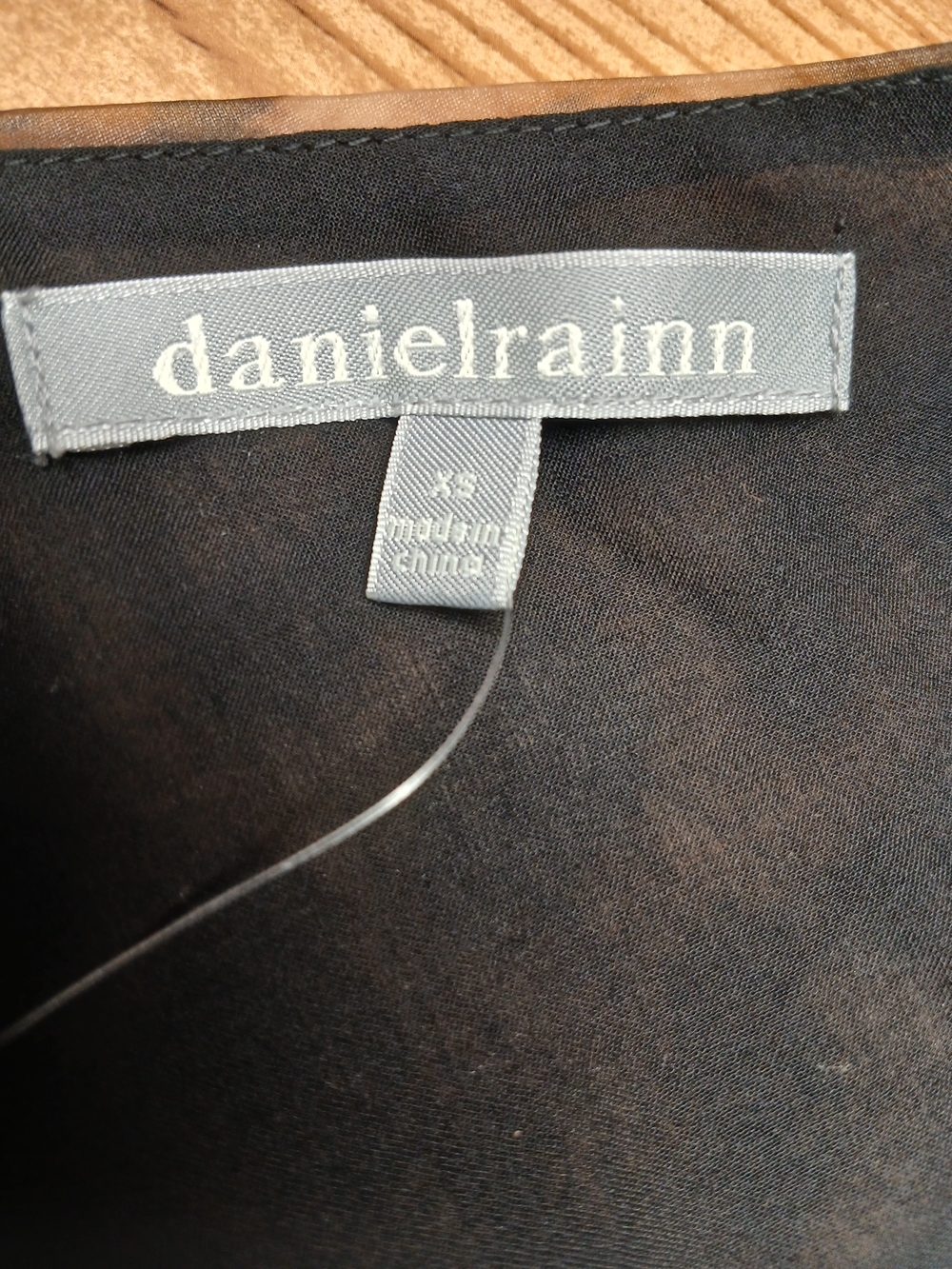 Daniel Rainn Anthropologie Women's Black/Brown Dress. - Picture 5 of 11